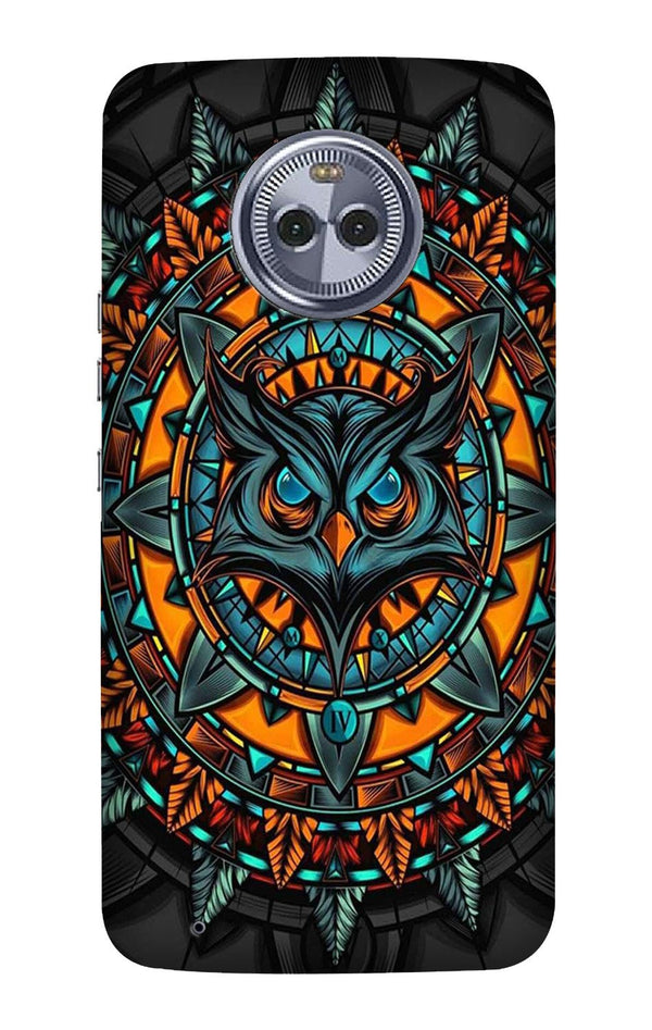 Owl Mobile Back Case for Moto G6 Plus (Design - 360)