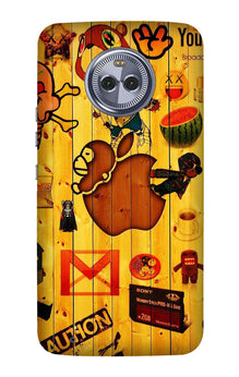 Wooden Texture Mobile Back Case for Moto G6 (Design - 367)