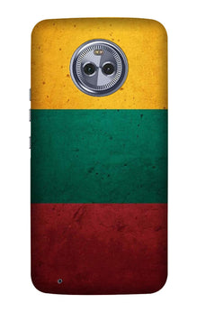 Color Pattern Mobile Back Case for Moto G6 Plus (Design - 374)