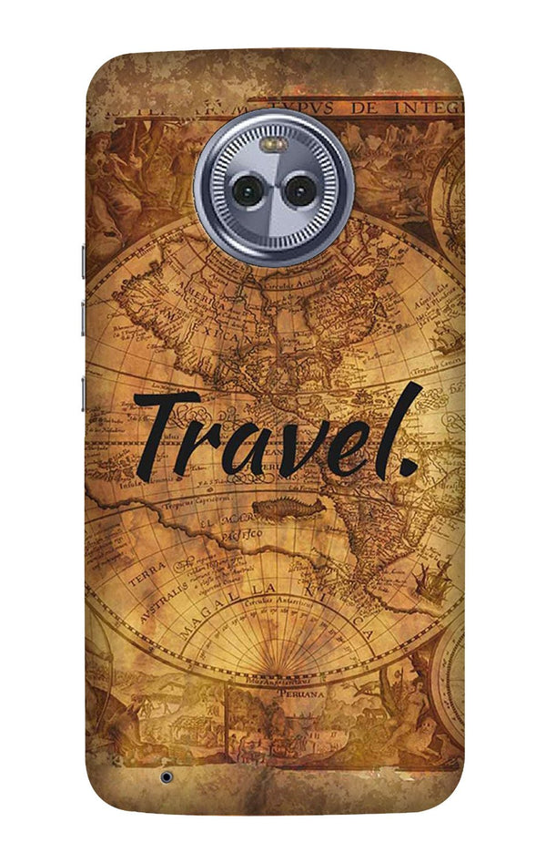 Travel Mobile Back Case for Moto G6 Play (Design - 375)