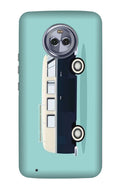 Travel Bus Mobile Back Case for Moto G6 Play (Design - 379)