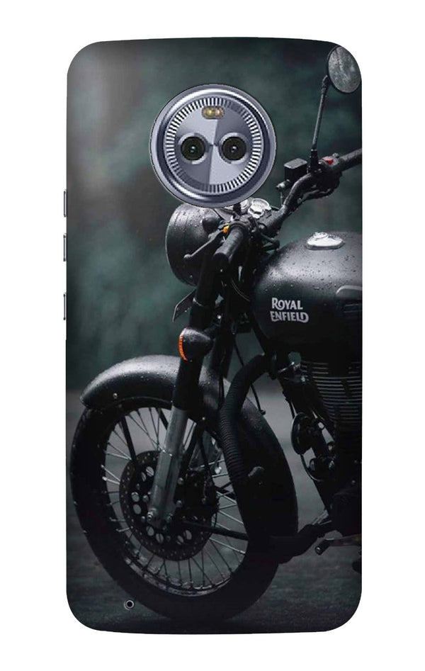 Royal Enfield Mobile Back Case for Moto X4 (Design - 380)