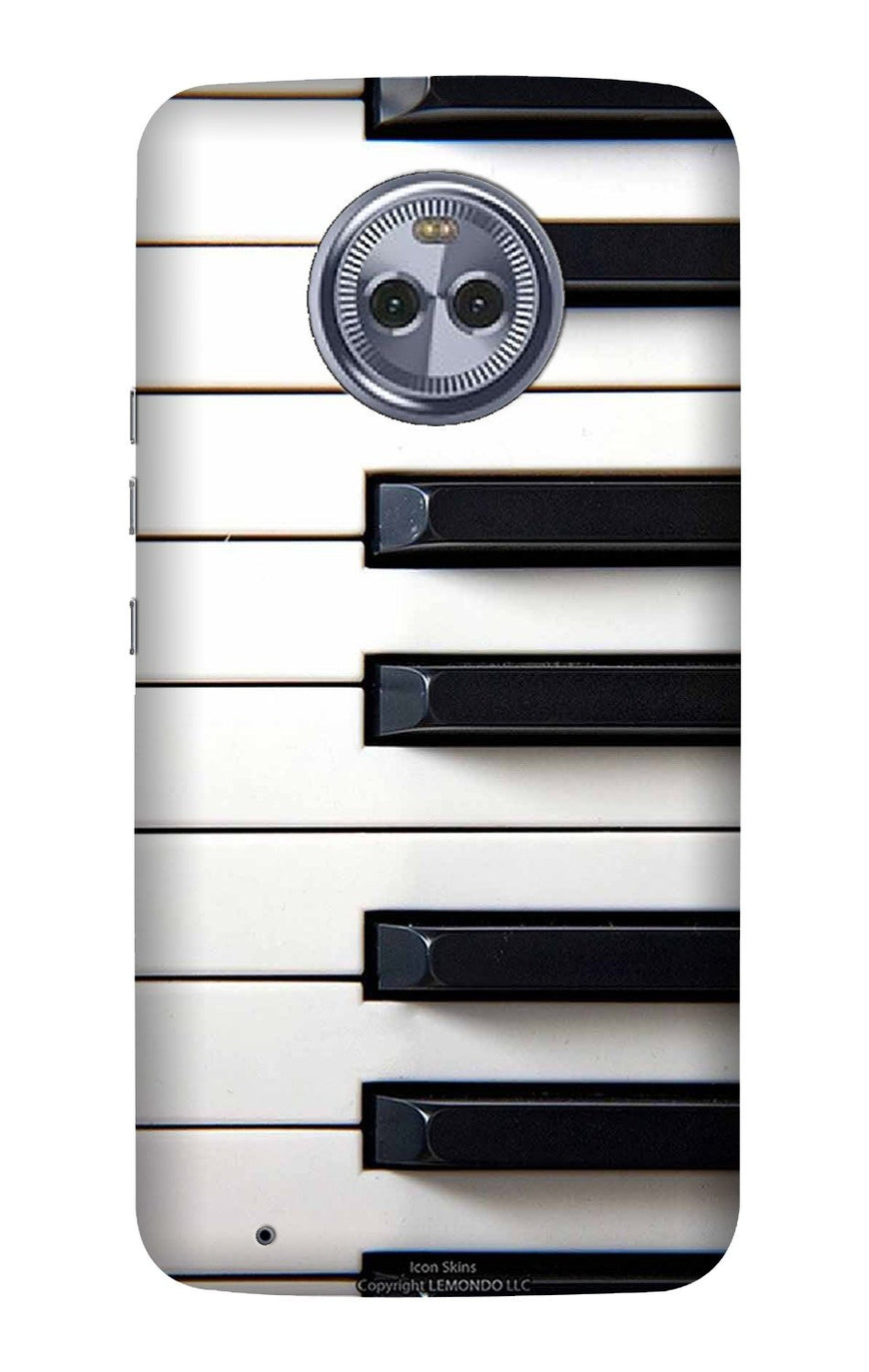 Piano Mobile Back Case for Moto G6 Plus (Design - 387)