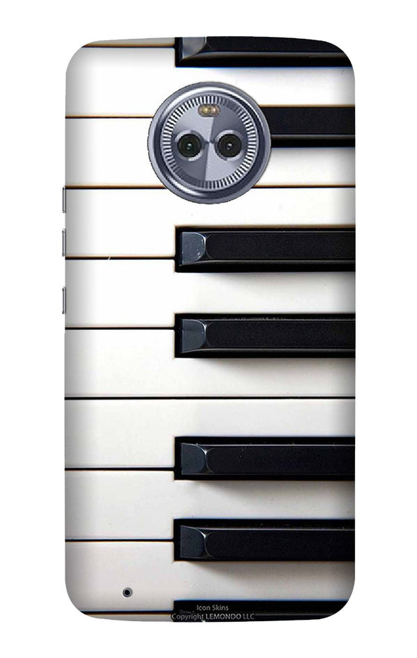 Piano Mobile Back Case for Moto X4 (Design - 387)