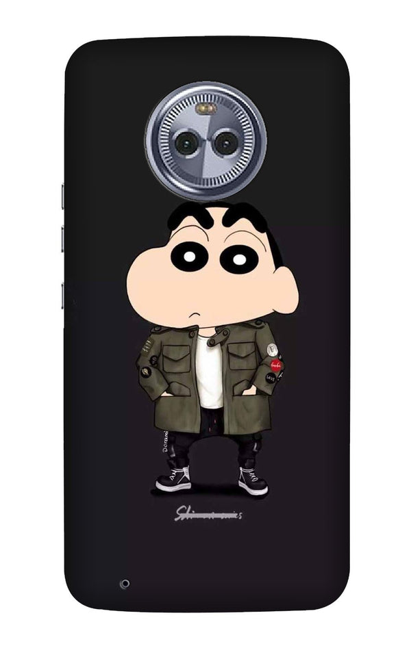 Shin Chan Mobile Back Case for Moto G6 Play (Design - 391)