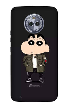 Shin Chan Mobile Back Case for Moto G6 Plus (Design - 391)