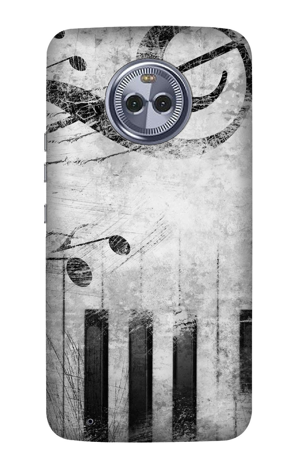 Music Mobile Back Case for Moto G6 Play (Design - 394)