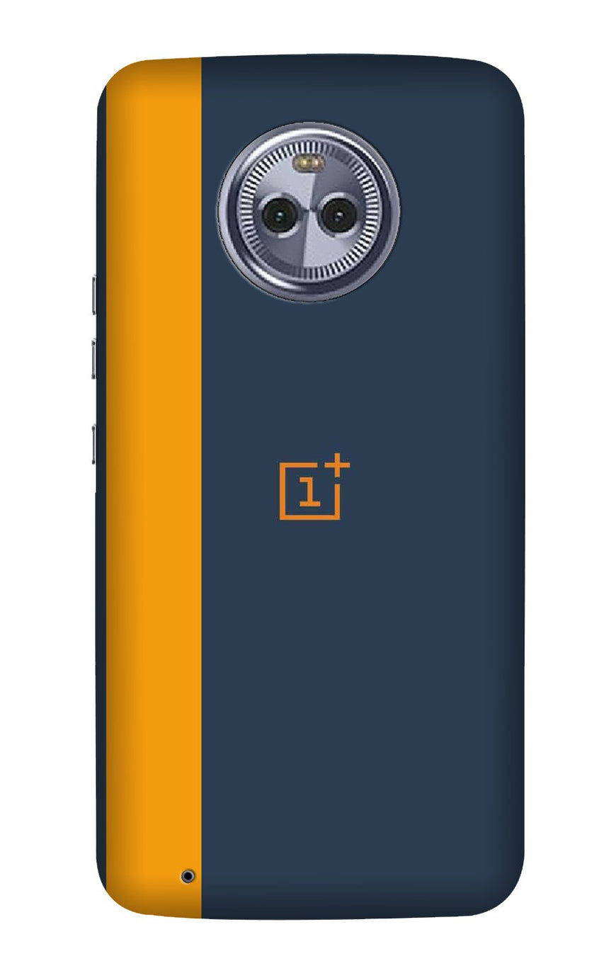 Oneplus Logo Mobile Back Case for Moto X4 (Design - 395)
