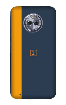 Oneplus Logo Mobile Back Case for Moto G6 Plus (Design - 395)