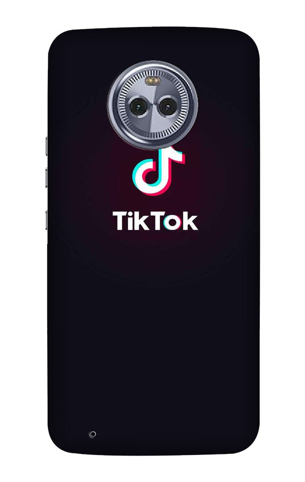 Tiktok Mobile Back Case for Moto X4 (Design - 396)