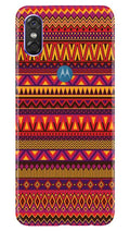 Zigzag line pattern2 Case for Moto One