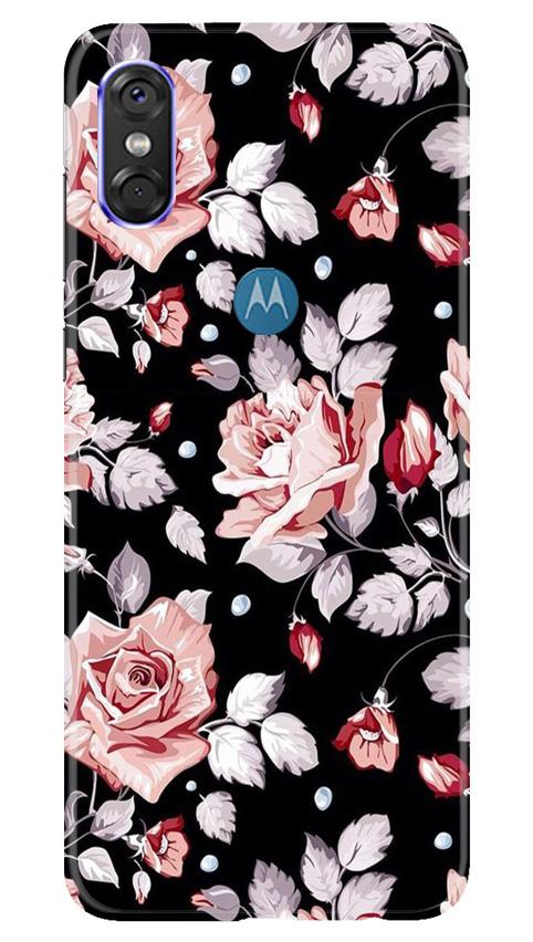 Pink rose Case for Moto One