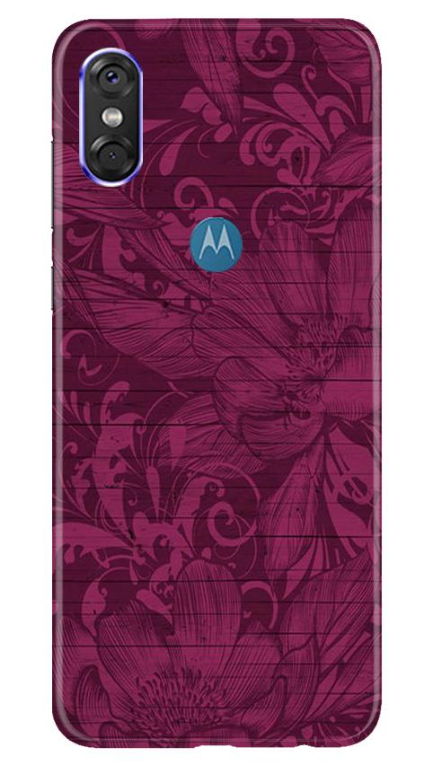 Purple Backround Case for Moto One