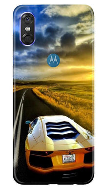 Car lovers Mobile Back Case for Moto One (Design - 46)