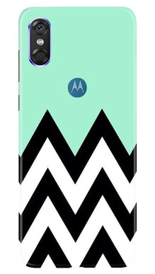 Pattern Mobile Back Case for Moto One (Design - 58)