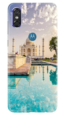 Tajmahal Mobile Back Case for Moto P30 Play (Design - 96)