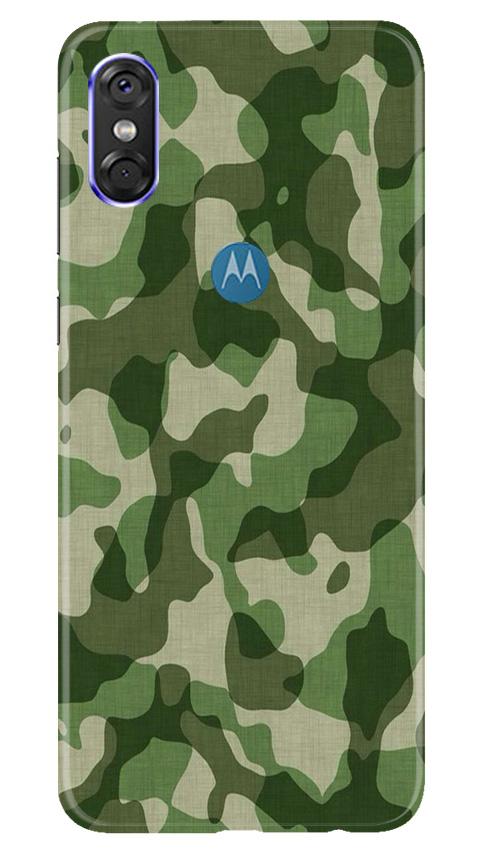 Army Camouflage Case for Moto One  (Design - 106)