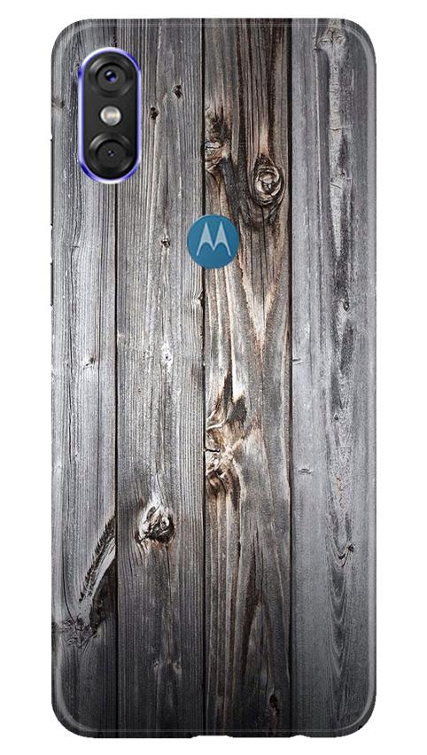Wooden Look Case for Moto One  (Design - 114)