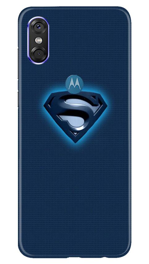 Superman Superhero Case for Moto P30 Play(Design - 117)
