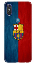 FCB Football Case for Moto P30 Play  (Design - 123)