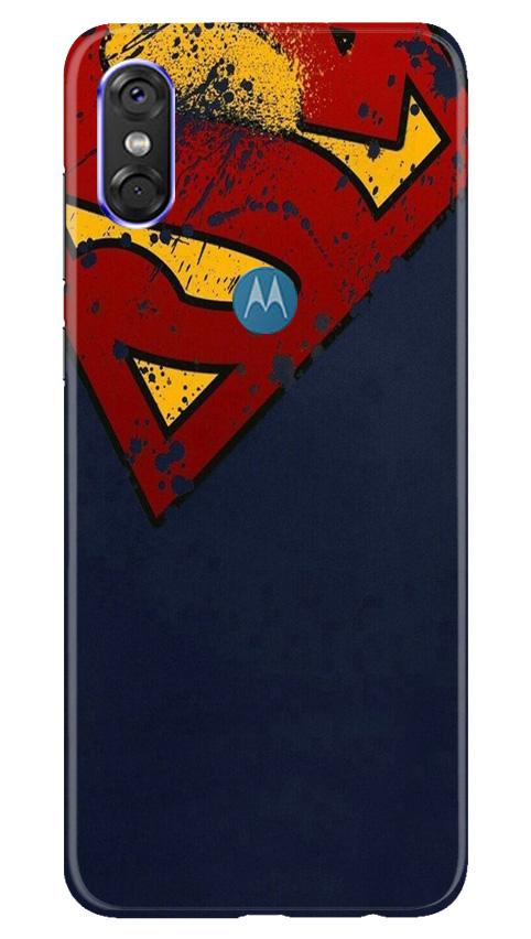 Superman Superhero Case for Moto One  (Design - 125)