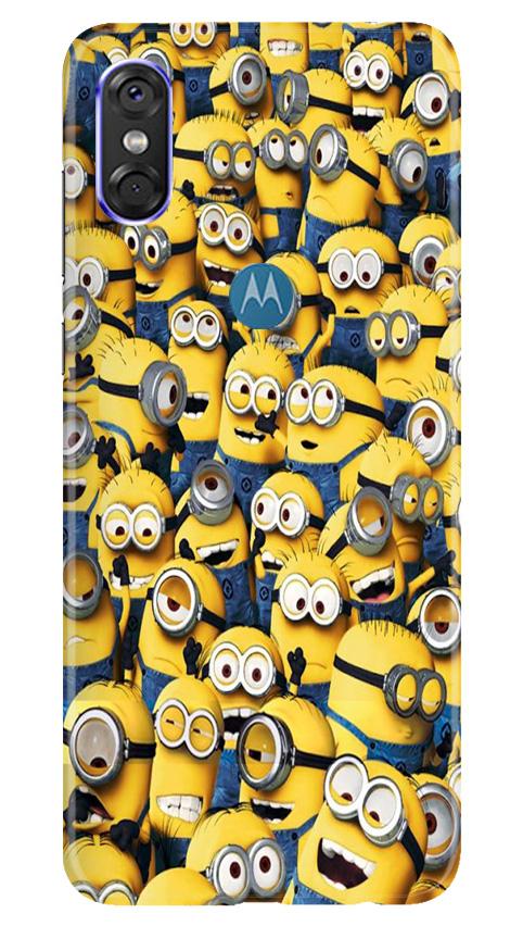 Minions Case for Moto One  (Design - 126)
