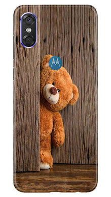 Cute Beer Mobile Back Case for Moto P30 Play  (Design - 129)