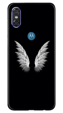 Angel Mobile Back Case for Moto One  (Design - 142)