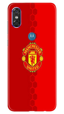 Manchester United Mobile Back Case for Moto P30 Play  (Design - 157)