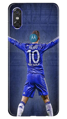 Hazard Mobile Back Case for Moto One  (Design - 164)