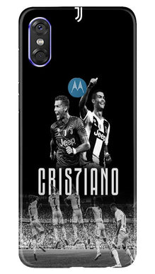 Cristiano Mobile Back Case for Moto One  (Design - 165)