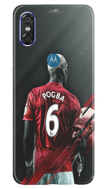 Pogba Mobile Back Case for Moto P30 Play  (Design - 167)