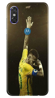 Neymar Jr Mobile Back Case for Moto P30 Play  (Design - 168)
