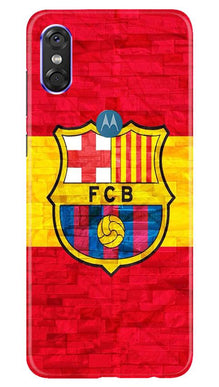 FCB Football Mobile Back Case for Moto P30 Play  (Design - 174)