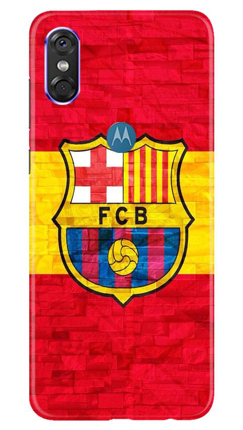 FCB Football Case for Moto P30 Play  (Design - 174)