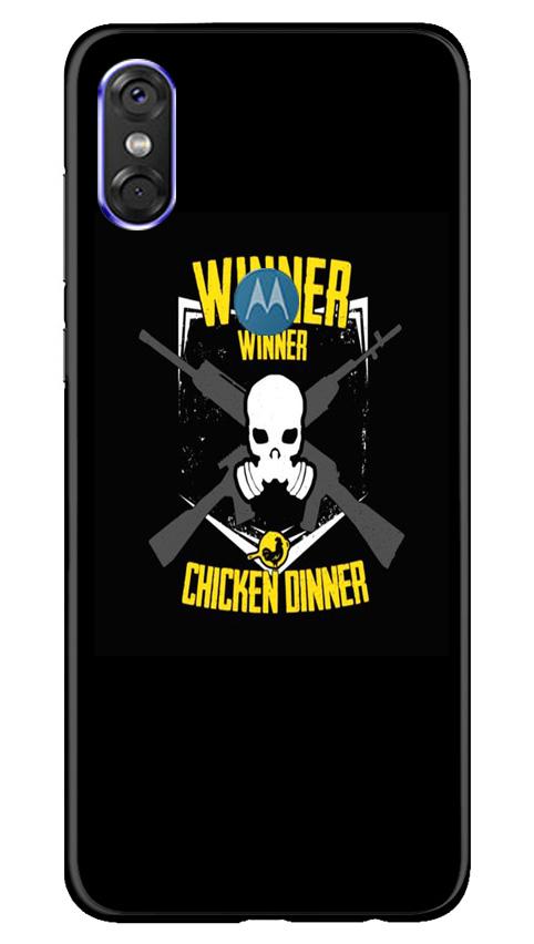 Winner Winner Chicken Dinner Case for Moto P30 Play  (Design - 178)