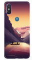 Mountains Boat Case for Moto One (Design - 181)