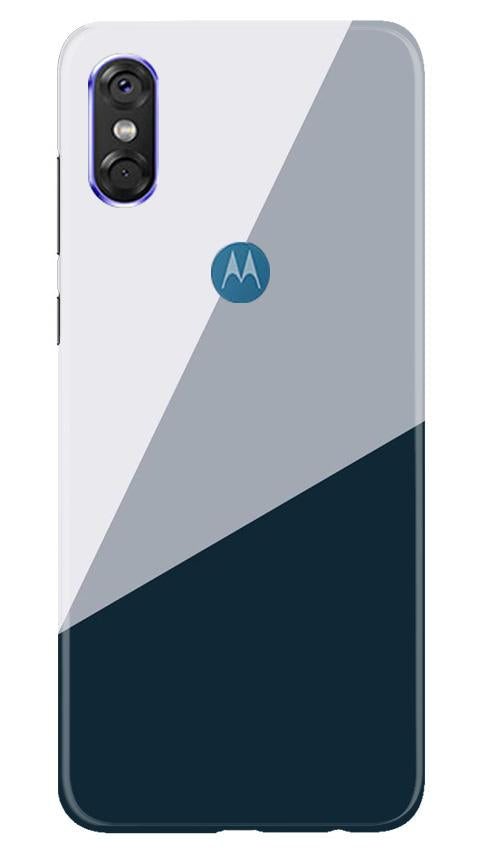 Blue Shade Case for Moto One (Design - 182)