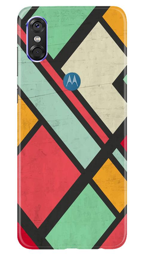 Boxes Case for Moto One (Design - 187)