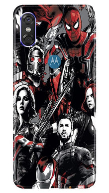 Avengers Mobile Back Case for Moto One (Design - 190)