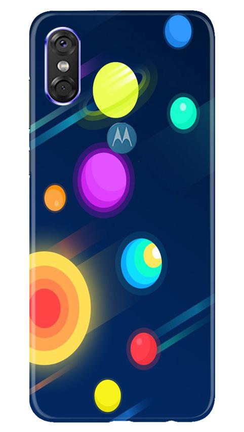 Solar Planet Case for Moto One (Design - 197)