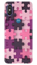 Puzzle Case for Moto P30 Play (Design - 199)