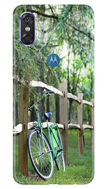 Bicycle Mobile Back Case for Moto P30 Play (Design - 208)