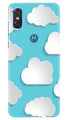 Clouds Case for Moto One (Design No. 210)