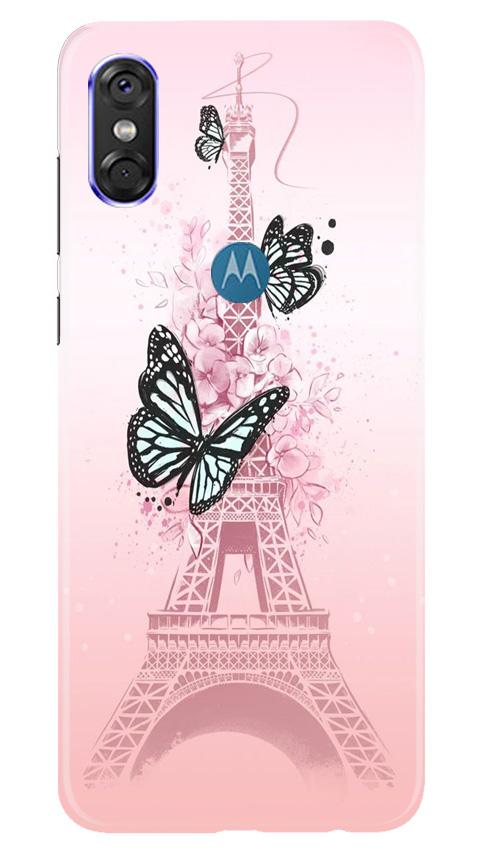 Eiffel Tower Case for Moto One (Design No. 211)