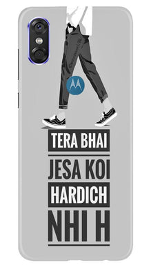 Hardich Nahi Mobile Back Case for Moto P30 Play (Design - 214)