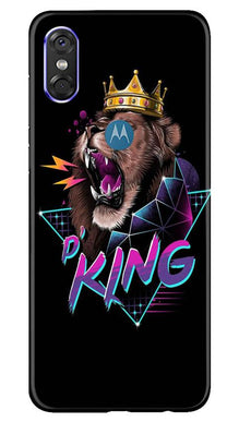 Lion King Mobile Back Case for Moto P30 Play (Design - 219)