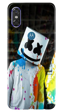 Marsh Mellow Mobile Back Case for Moto P30 Play (Design - 220)