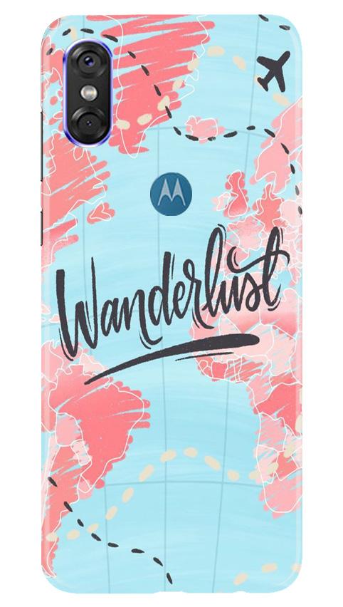 Wonderlust Travel Case for Moto One (Design No. 223)