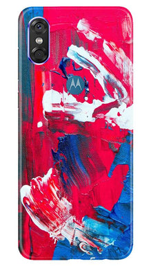 Modern Art Mobile Back Case for Moto P30 Play (Design - 228)